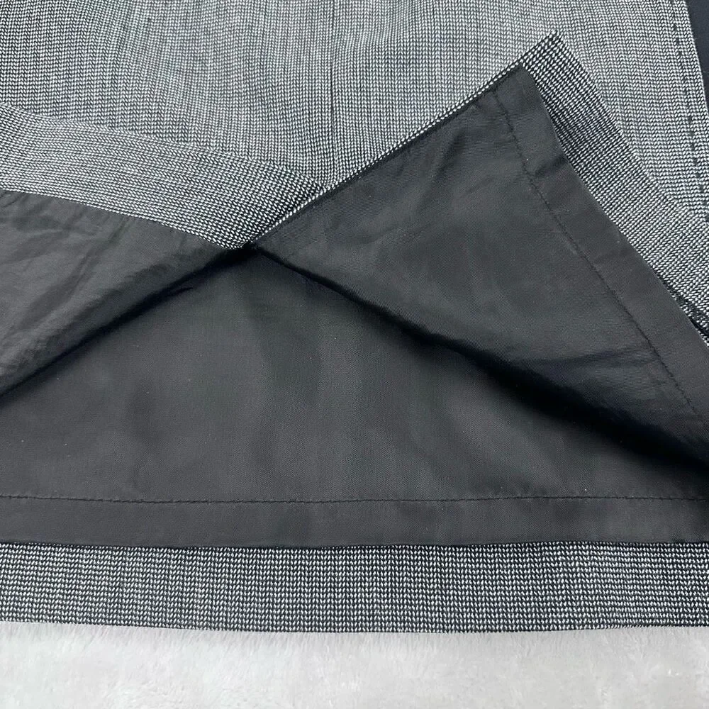 Tribal Women's 8 Colorblock Stretch Pencil Skirt Black Gray Office Career‎ Wear